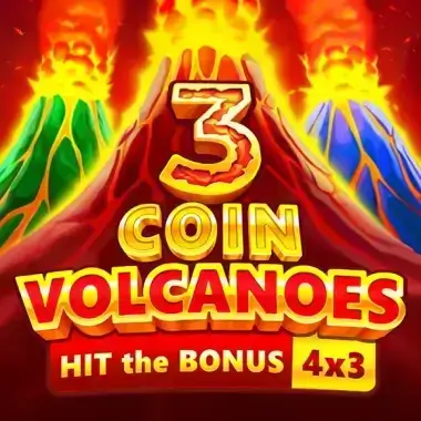 Play 3 Coin Volcanoes Bunny96 casino